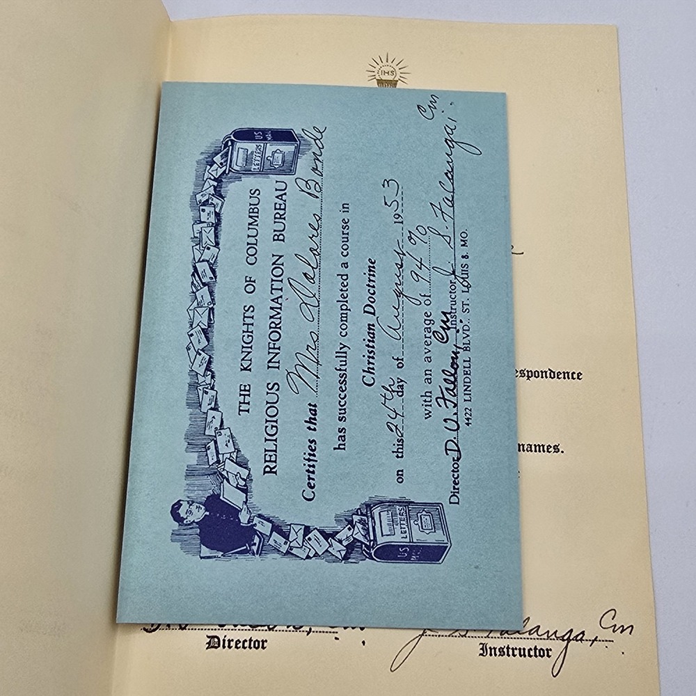 Vintage Paper‎ Ephemera Lot Religious Cards And Medal 1950s 1960s - Picture 6 of 16